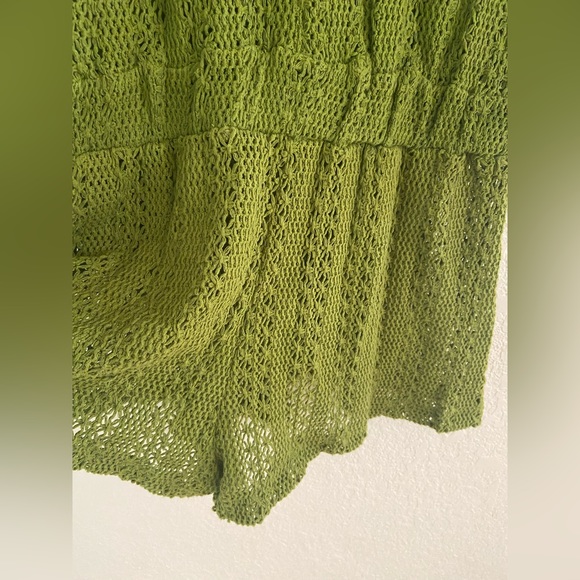 BNWT Free People Beach Green Ryan Romper Sea Serpent - Picture 4 of 6